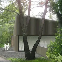 Neubau Eingangsgebäude Niederrheinisches Freilichtmuseum