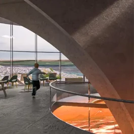 Island Black Lava Fields Visitor Center