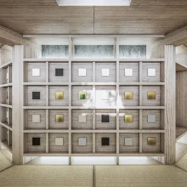 Tokyo vertical cemetery